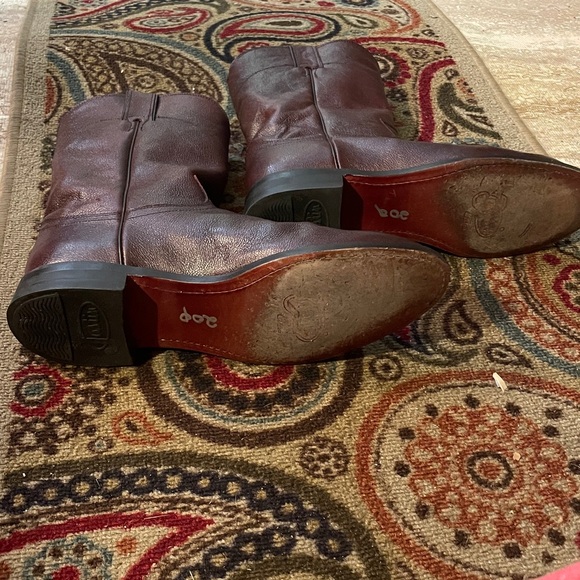 Authentic Justin Cowboy Boots - Picture 3 of 9